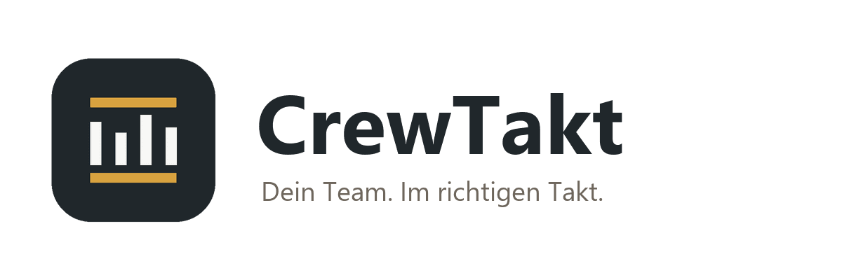 CrewTakt – Dein Team. Im richtigen Takt.
